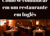 Como se comunicar em um restaurante em Inglês