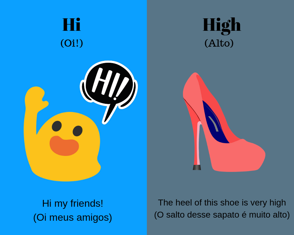 hi vs high