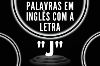 Palavras em inglês com a letra J